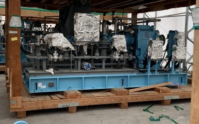 industrial motor full view